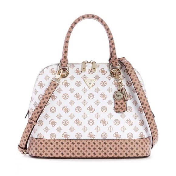 New GUESS Cessily Dome Satchel - Picture 1 of 5